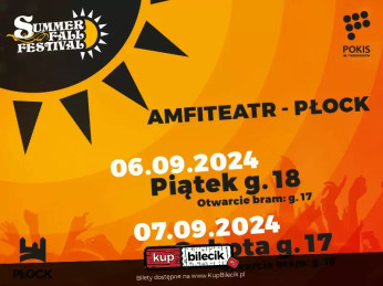 Płock Wydarzenie Koncert Karnety dwudniowe - piątek i sobota (06.09-07.09)