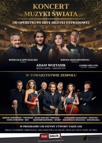 Płock Wydarzenie Koncert Od Operetki po Hity Muzyki Estradowej