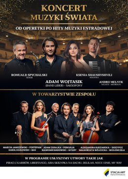 Płock Wydarzenie Koncert Koncert Muzyki Świata - Od Operetki po Hity Muzyki Estradowej