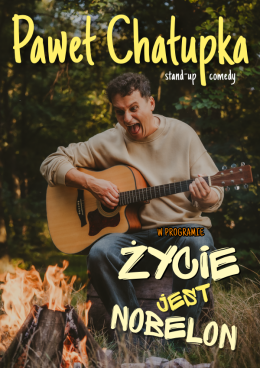 Kutno Wydarzenie Stand-up Paweł Chałupka - nowy program: Życie jest nobelon